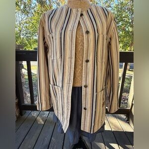 Vintage  Ralph Lauren Dry Goods Supply Canvas~Denim Chore Coat
